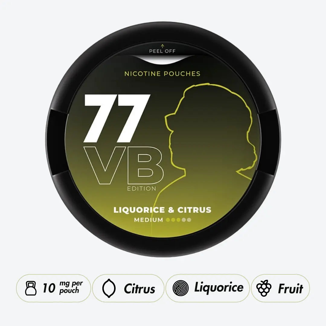 77 Liquorice Citrus 20mg Valtteri Bottas