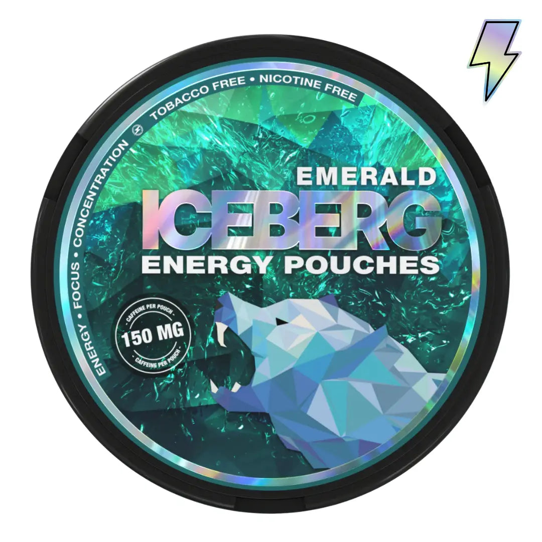 ICEBERG Energy Pouches Emerald 150mg