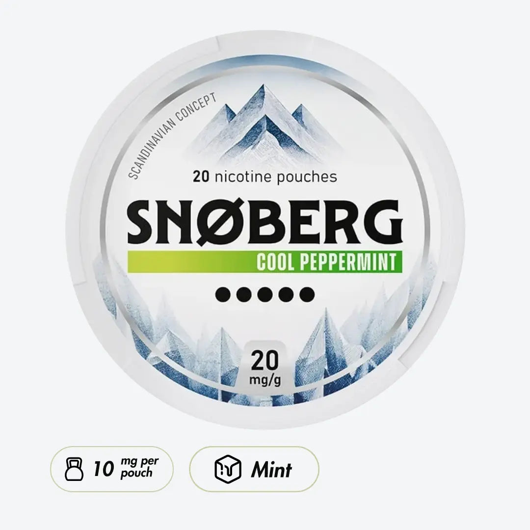 SNOBERG Cool Peppermint Strong