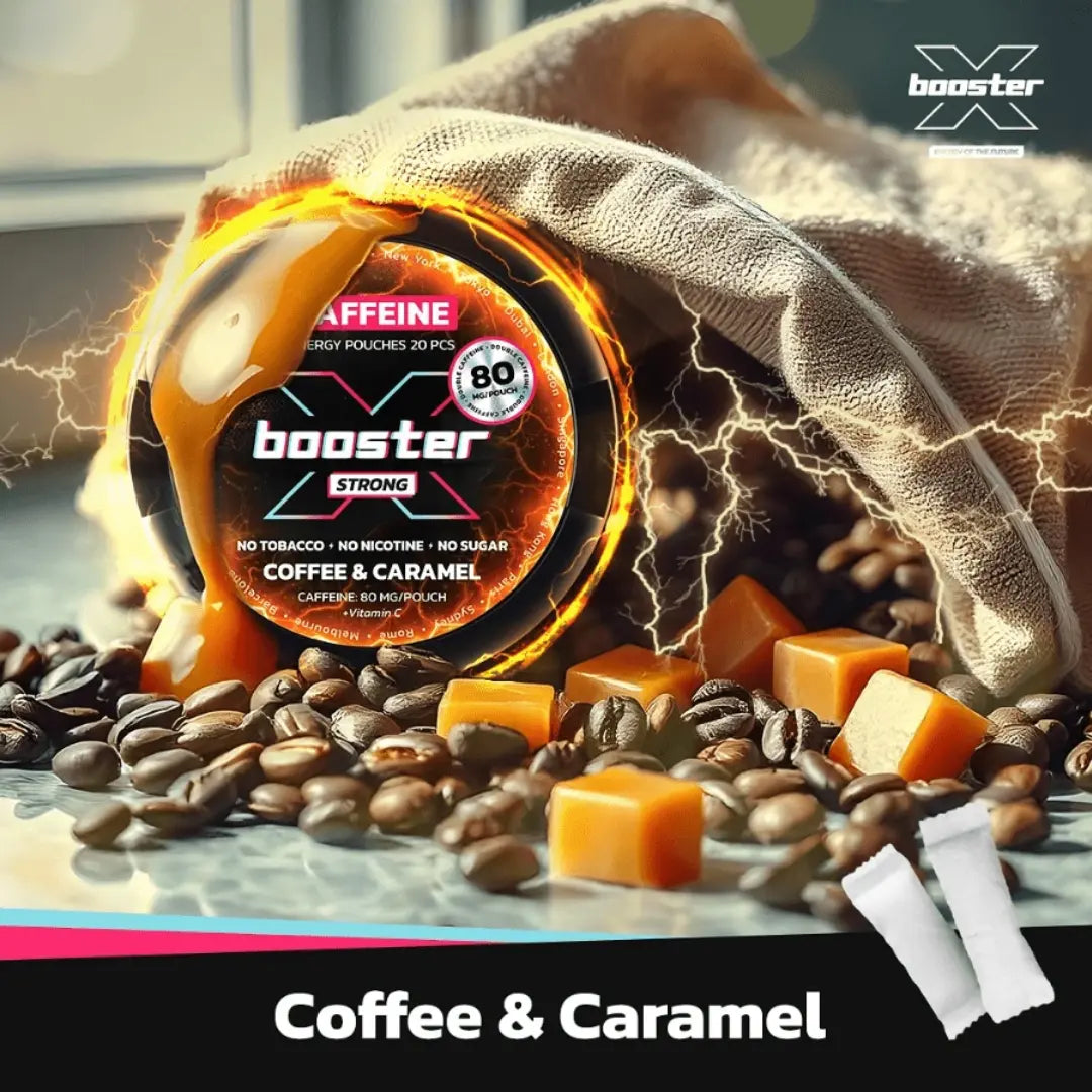 X-Booster Coffee & Carmel 80 mg
