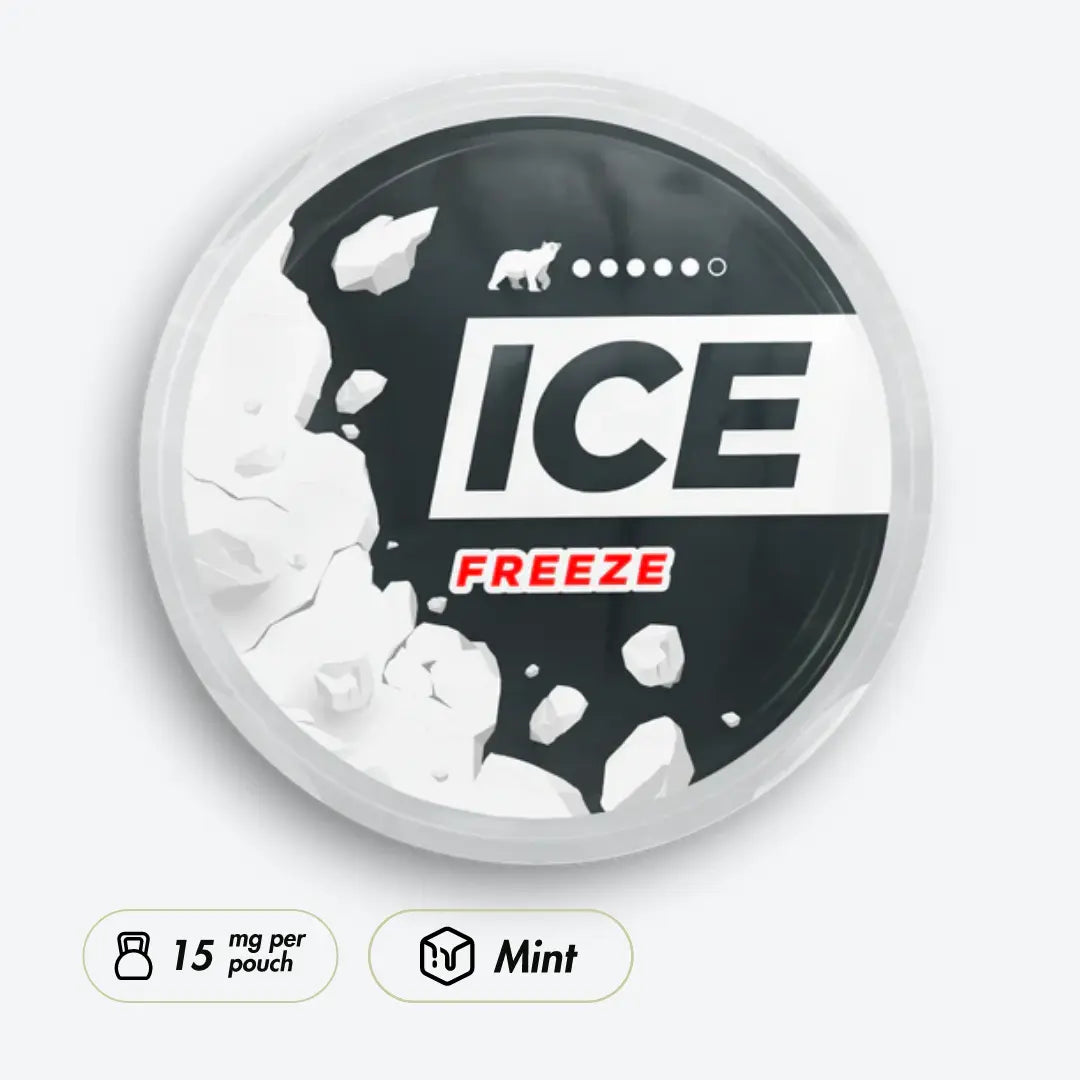 ICE Freeze 15MG - Pouchdaddy