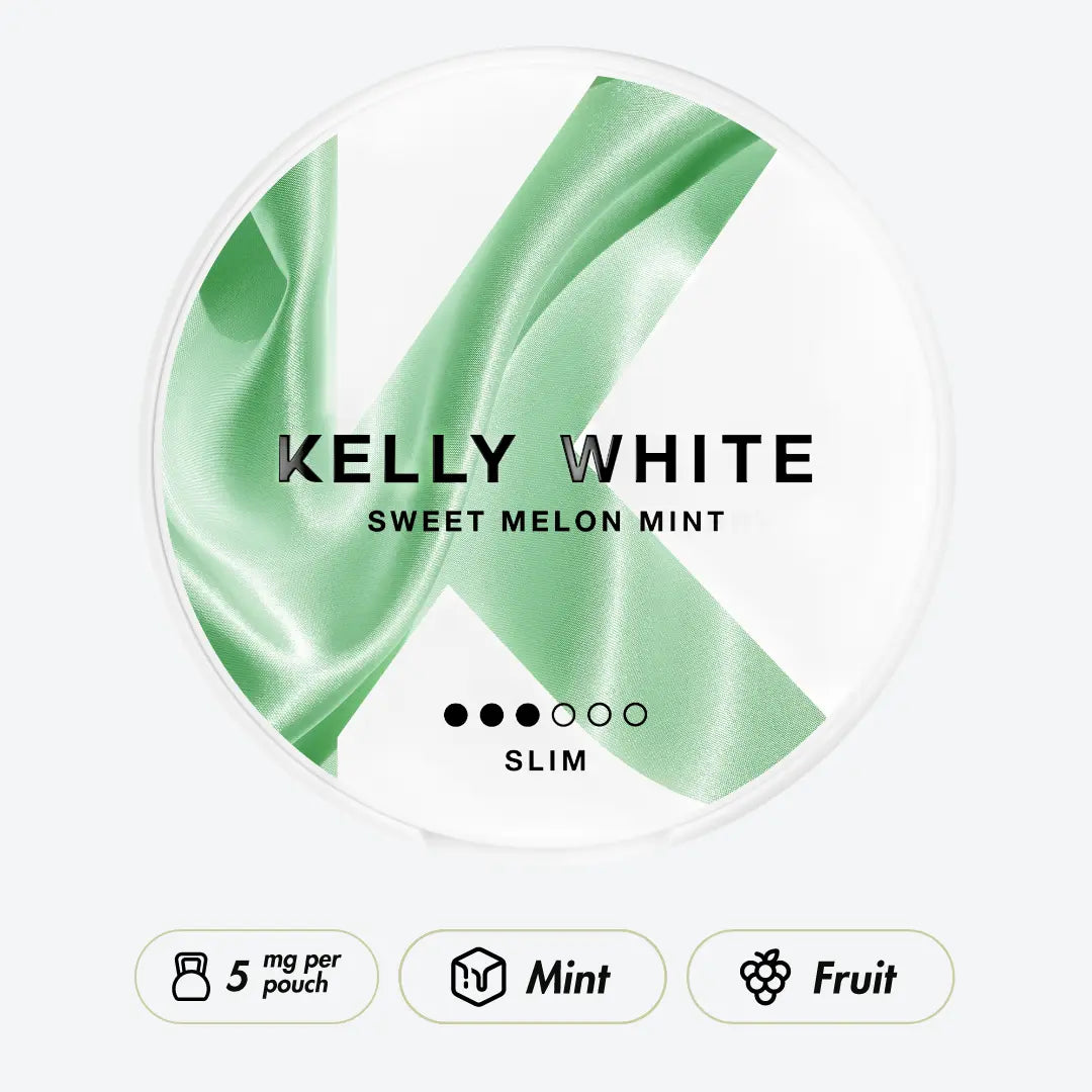 KELLY WHITE Sweet Melon Mint - Pouchdaddy