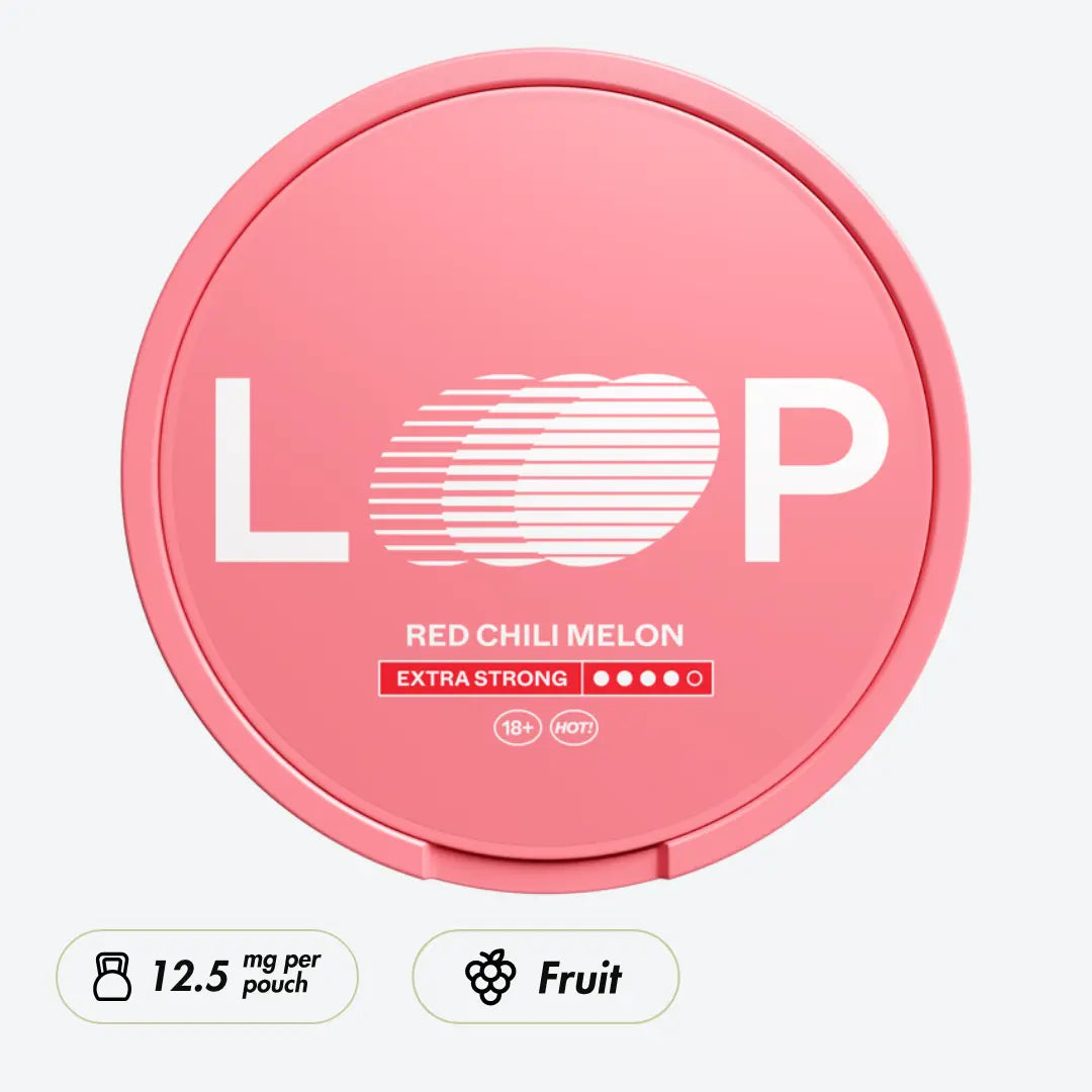 LOOP Red Chili Melon Extra Strong - Pouchdaddy