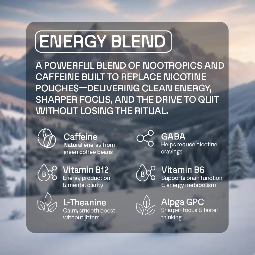 OUTDARE Rad Mint Caffeine Pouches