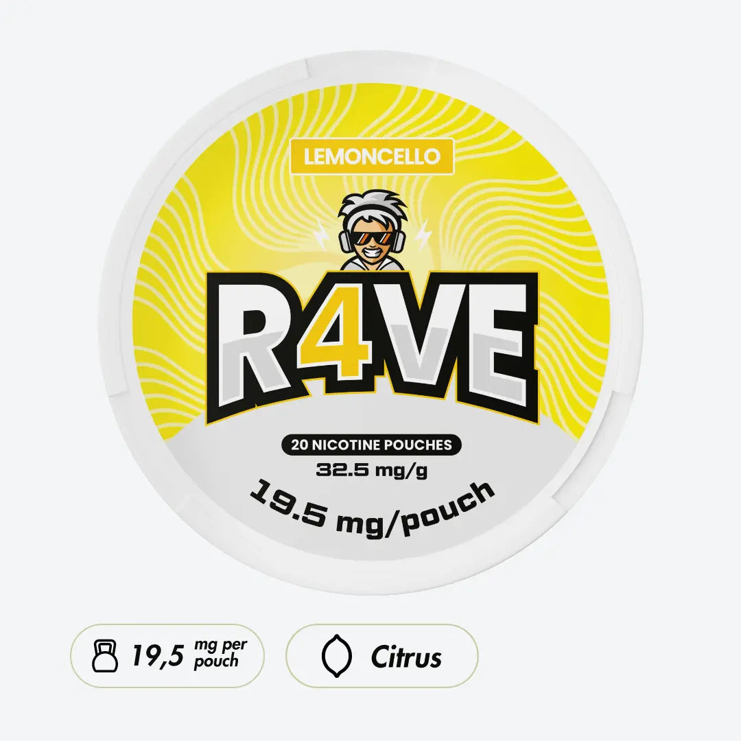 R4VE Lemoncello 32,5mg - Pouchdaddy