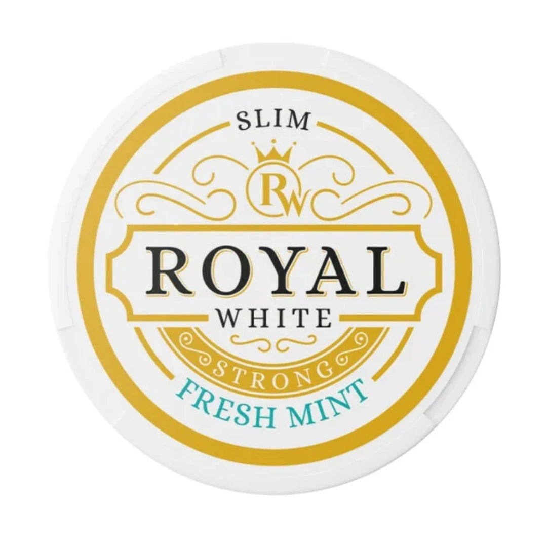 Royal White Fresh Mint Strong - Pouchdaddy