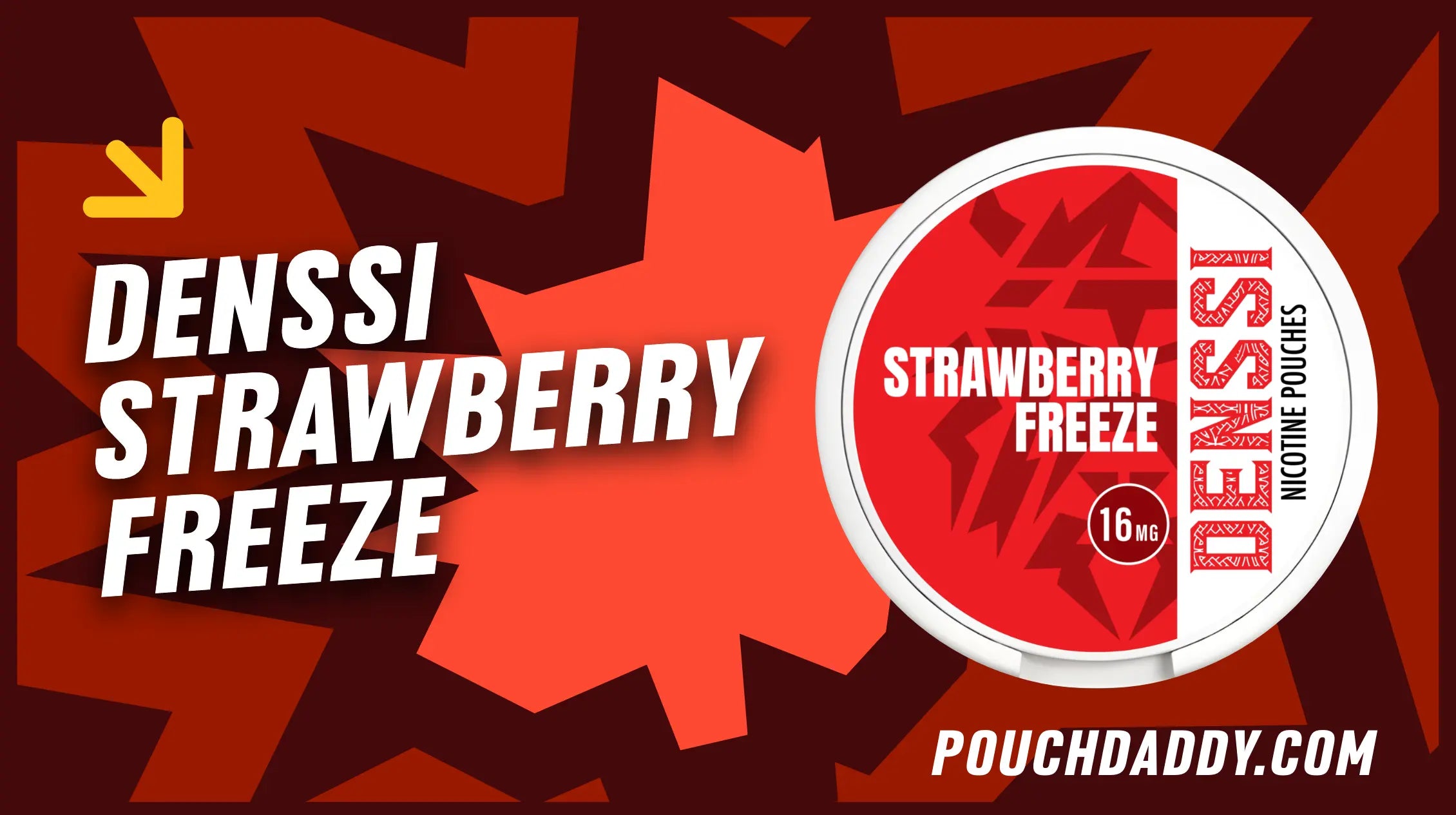 Video thumbnail Denssi strawberry freeze can on a red background