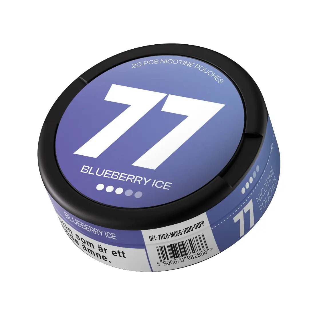 77 Blueberry Ice - Pouchdaddy