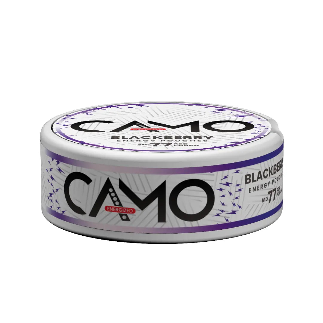 CAMO Blackberry Energy Pouches - Pouchdaddy