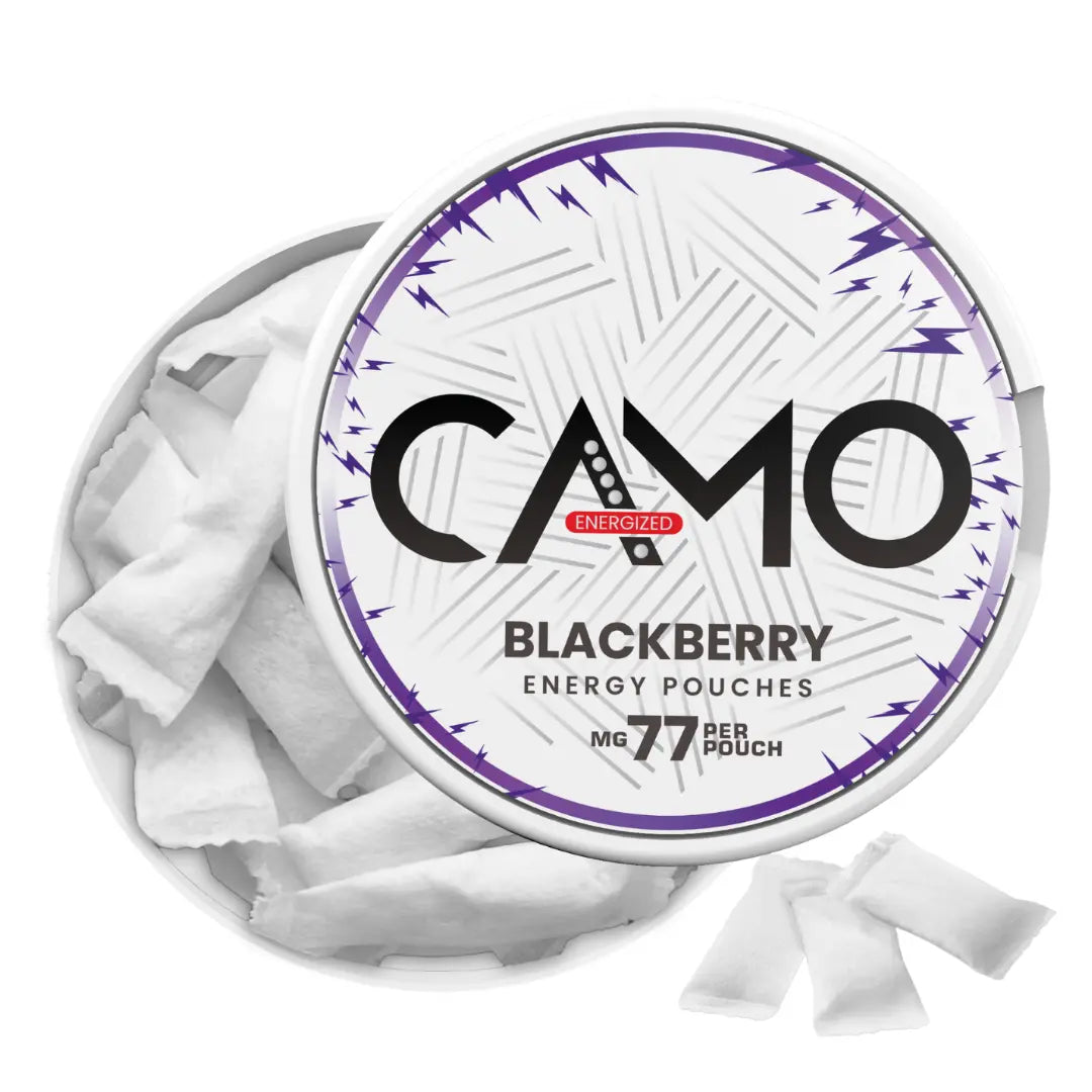 CAMO Blackberry Energy Pouches - Pouchdaddy