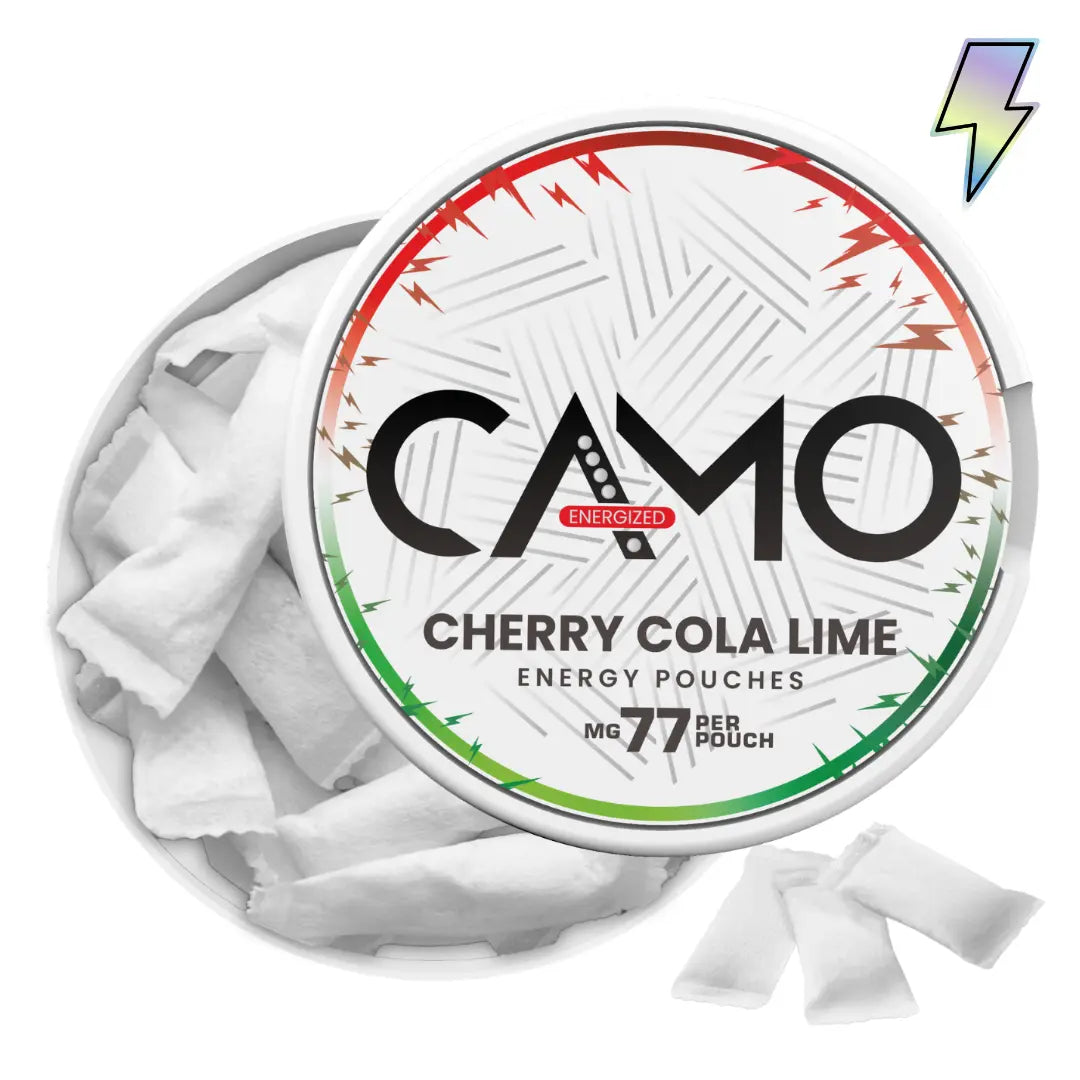 CAMO Cherry Cola Lime Energy Pouches