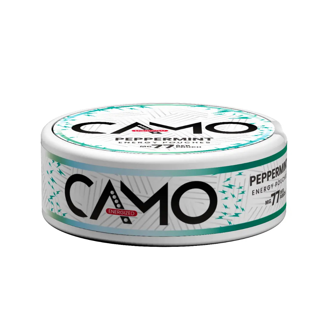 CAMO Peppermint Energy Pouches - Pouchdaddy