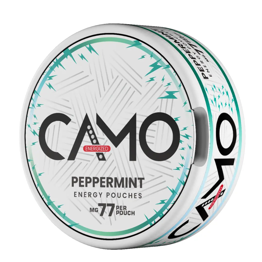 CAMO Peppermint Energy Pouches - Pouchdaddy