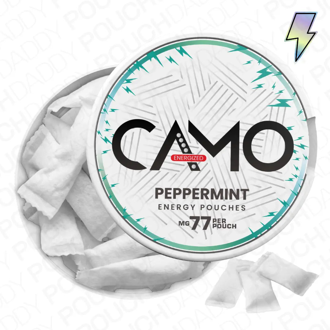 CAMO Peppermint Energy Pouches