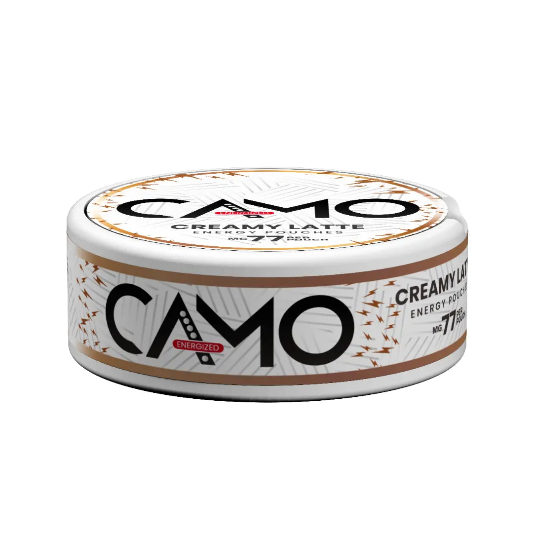 CAMO Creamy Latte Energy Pouches - Pouchdaddy