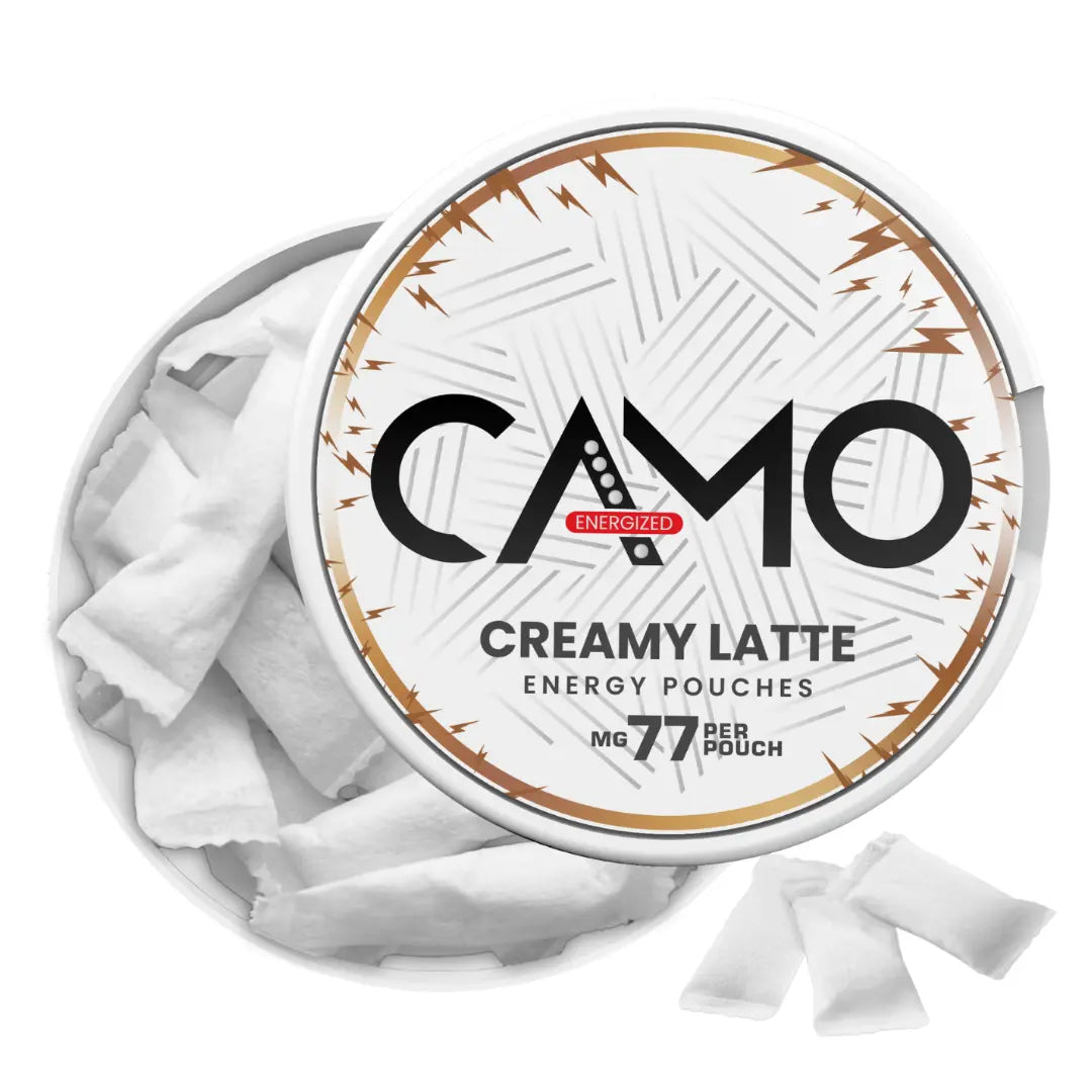 CAMO Creamy Latte Energy Pouches - Pouchdaddy