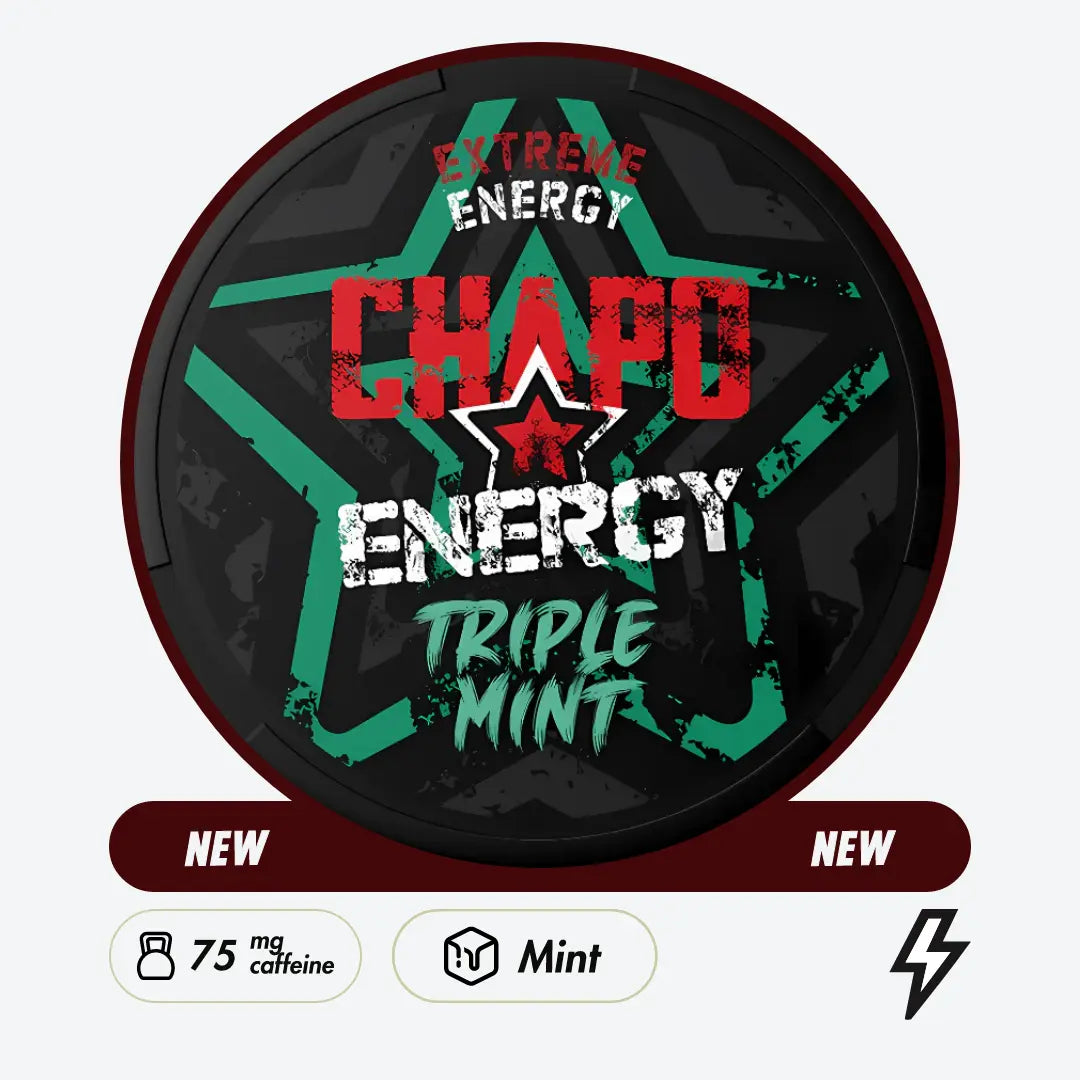 Chapo White Triple Mint Koffeinbeutel