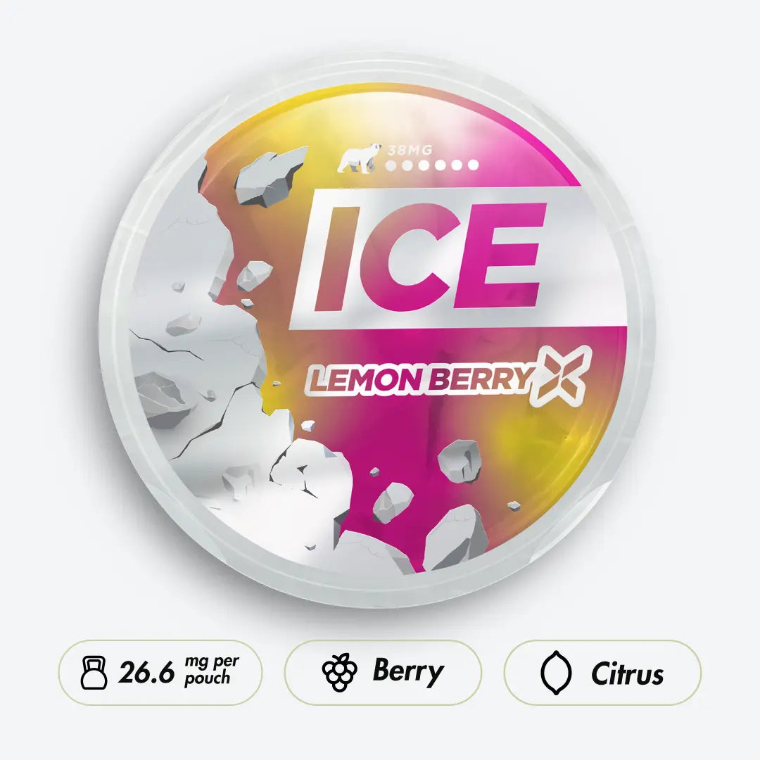 ICE Lemon Berry X 27MG - Pouchdaddy