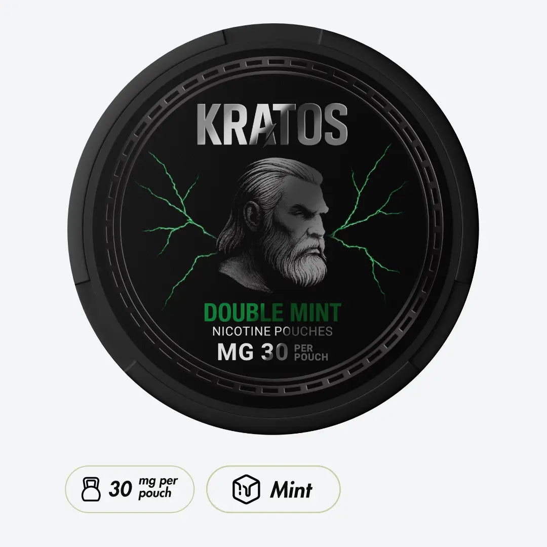 KRATOS Double Mint Extra Strong - Pouchdaddy