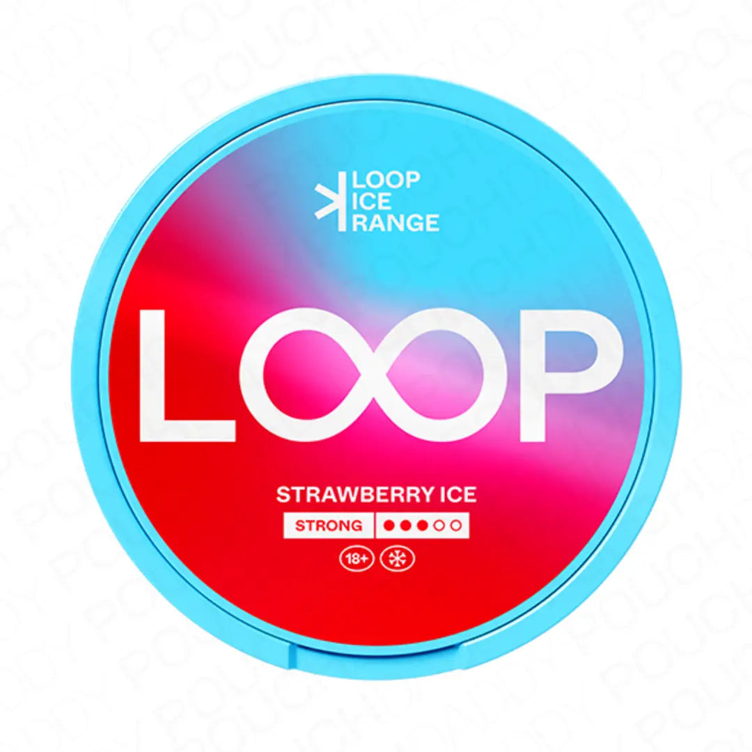 Loop Strawberry Ice Strong - Pouchdaddy