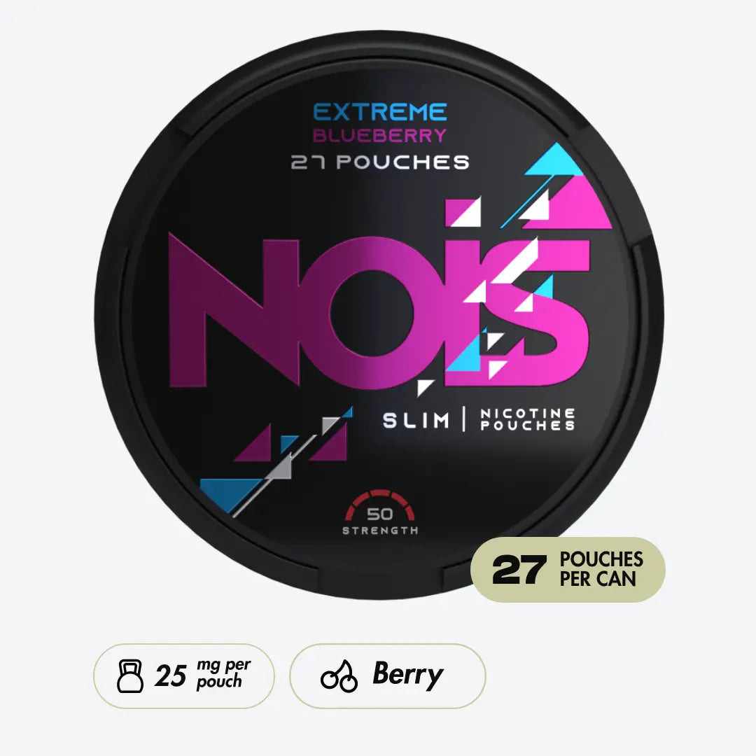 NOIS Extreme Blueberry - Pouchdaddy