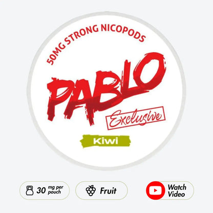Pablo Exclusive Kiwi 50mg - Pouchdaddy