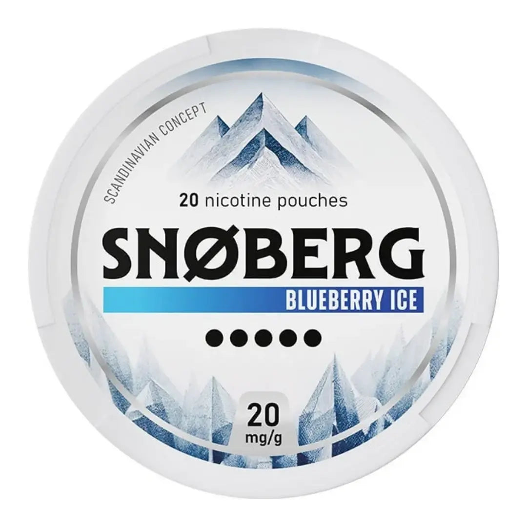 SNOBERG Blueberry Ice Strong