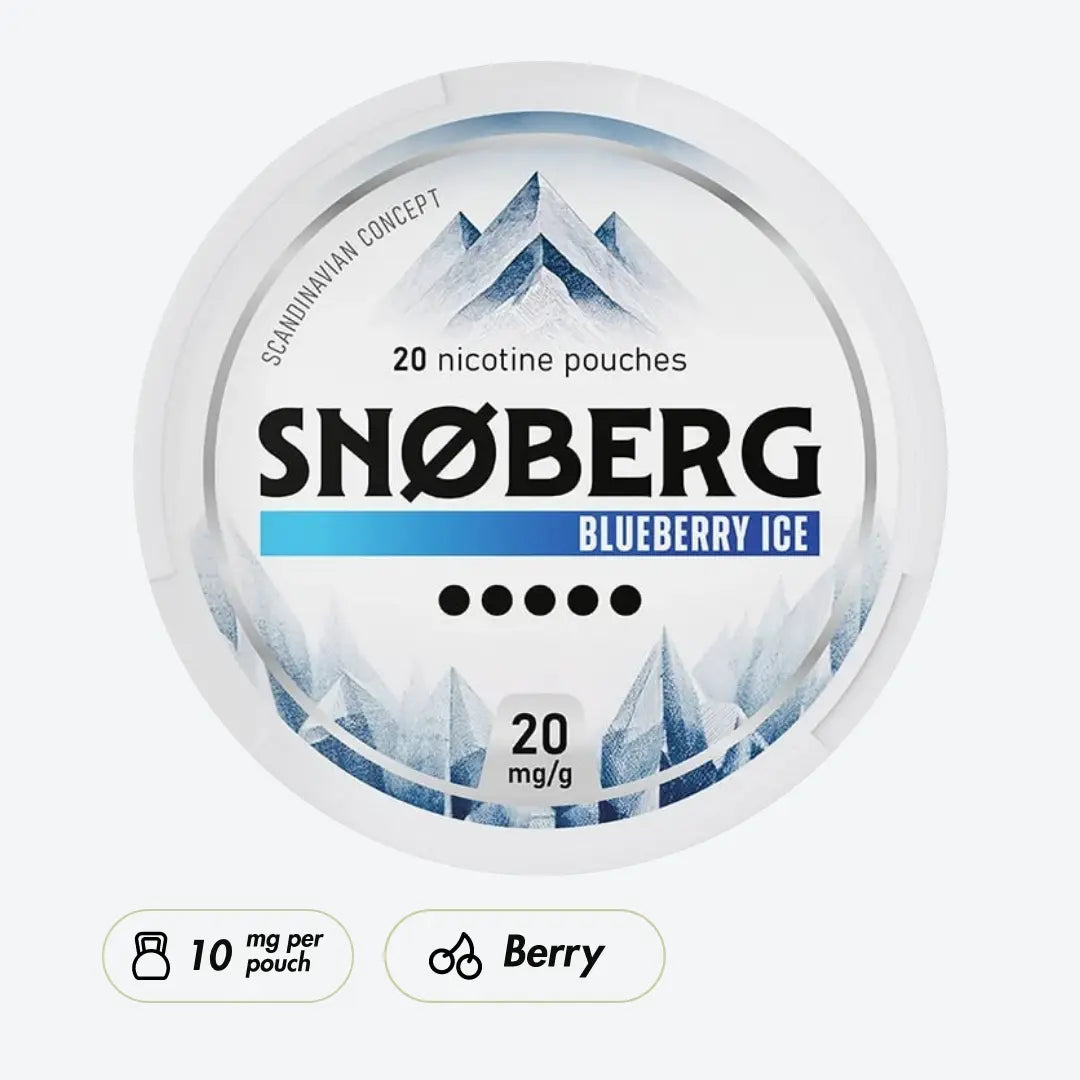 SNOBERG Blueberry Ice Strong