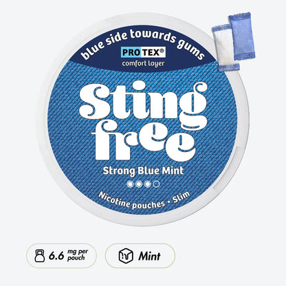 Stingfree Strong Blue Mint - Pouchdaddy