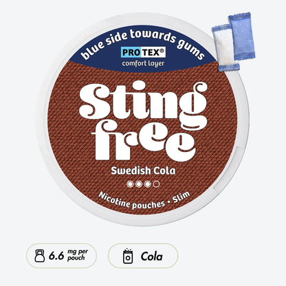 Stingfree Swedish Cola - Pouchdaddy