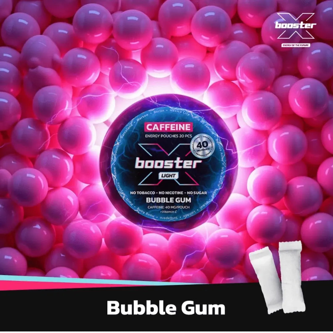 X-Booster Bubble Gum 80 mg