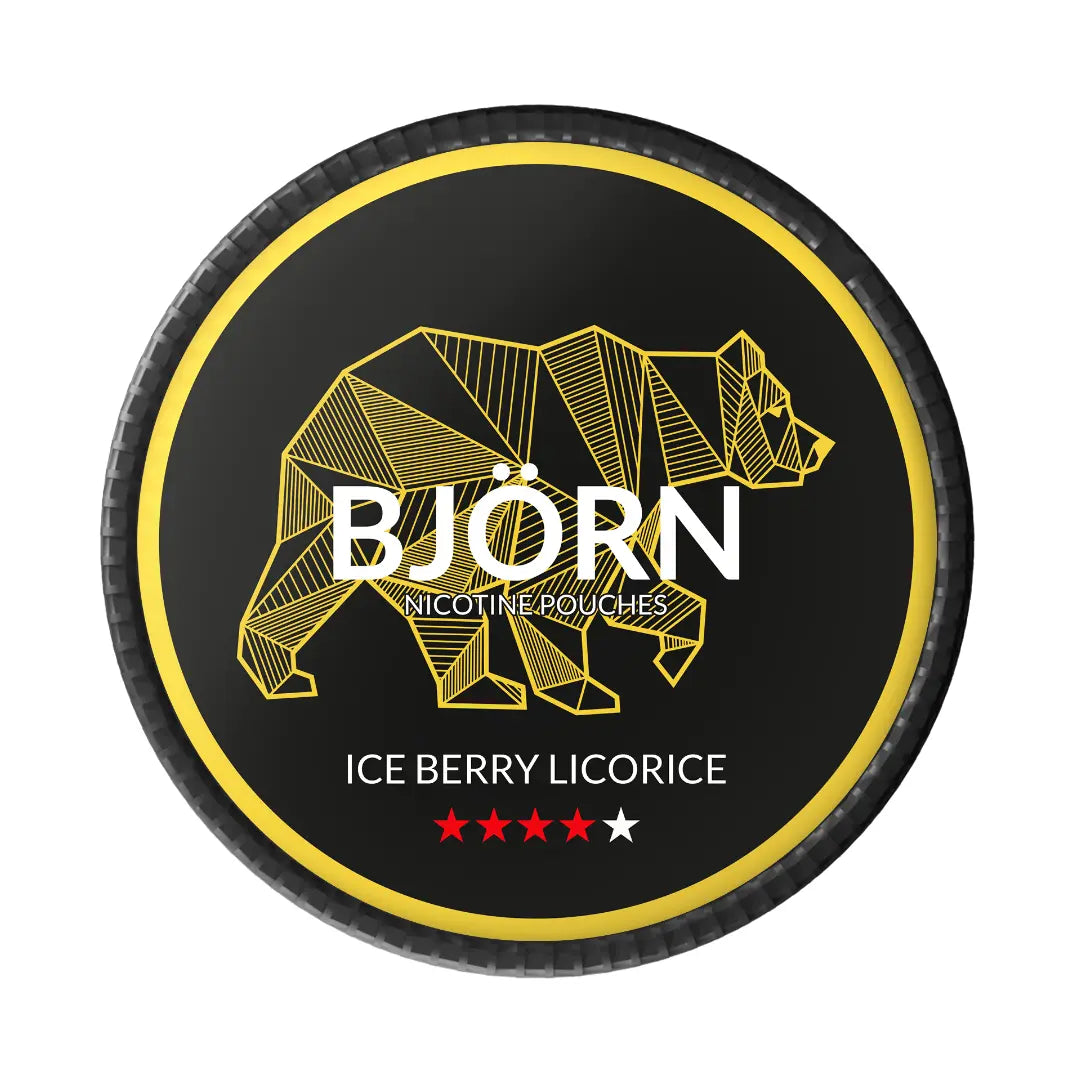 BJÖRN Berry Liquorice Strong - Pouchdaddy