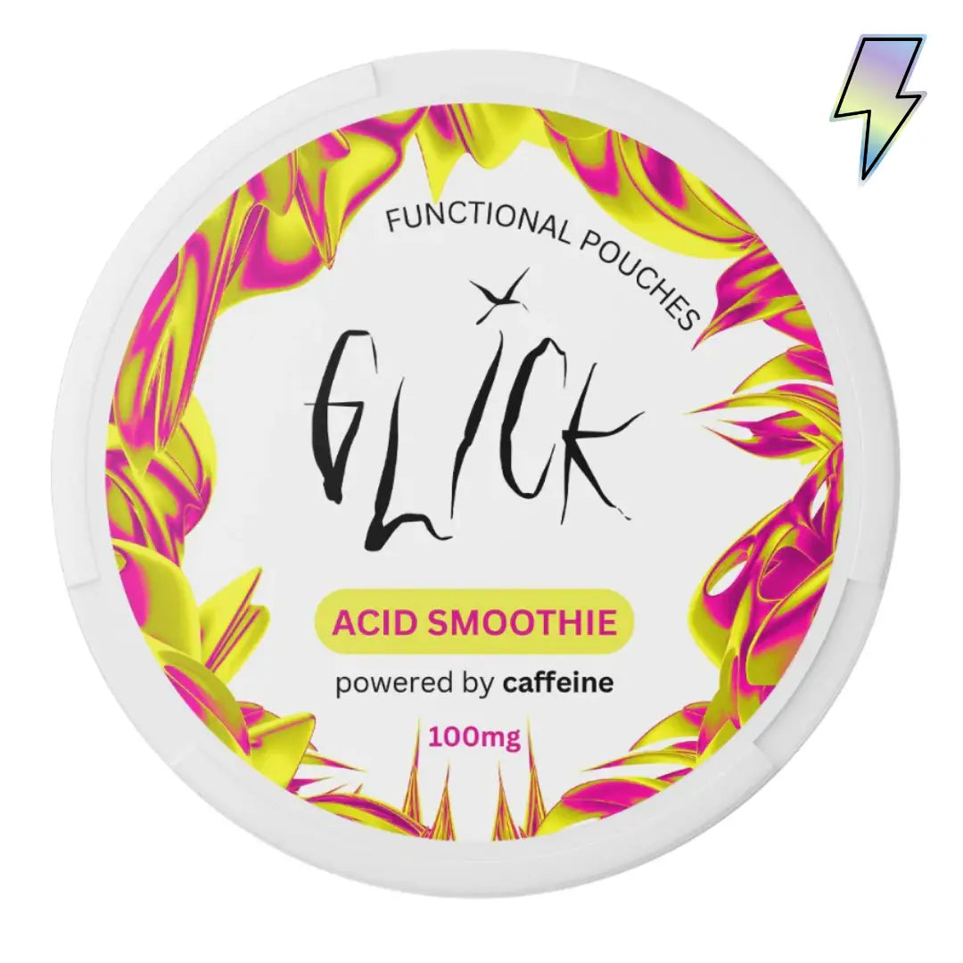 Glick Acid Smoothie Caffeine Pouches