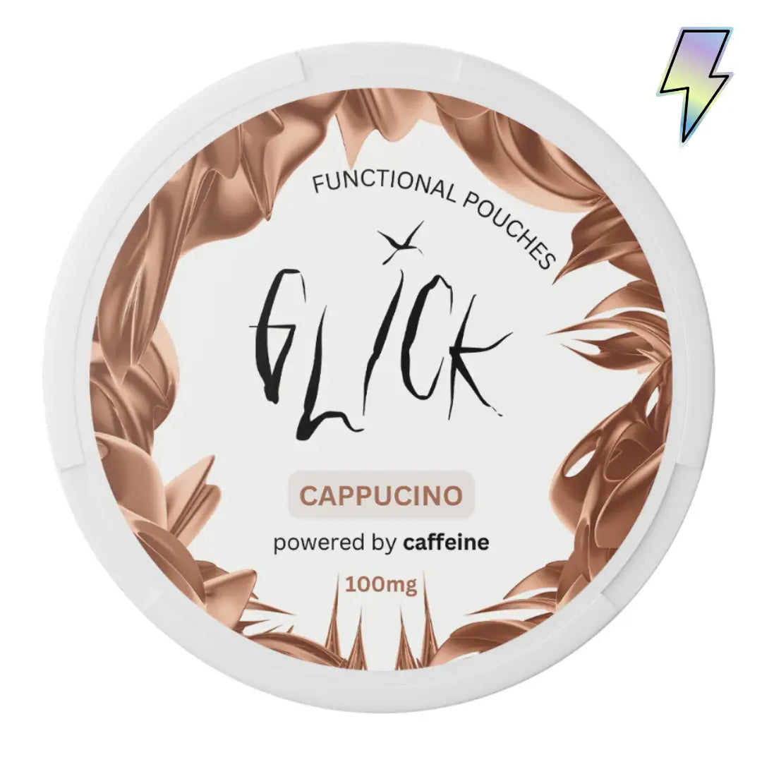 Glick Cappuccino Caffeine Pouches