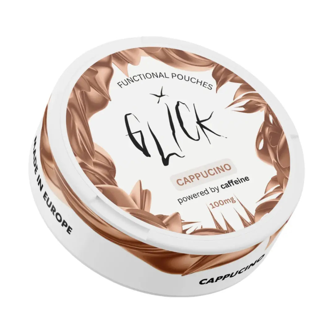 Glick Cappuccino Caffeine Pouches