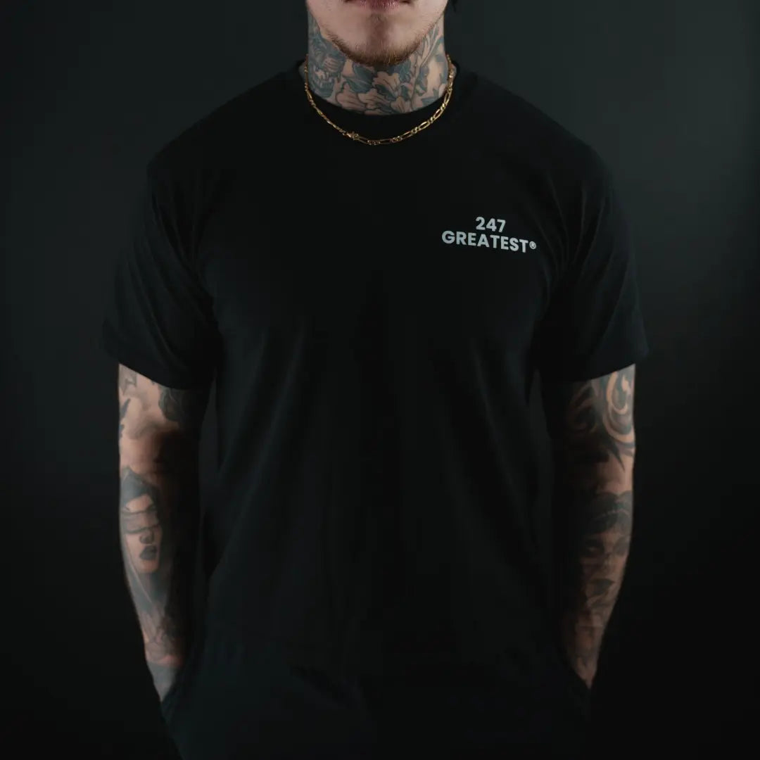 Greatest 24/7 Oversized T-Shirt – Black - Pouchdaddy
