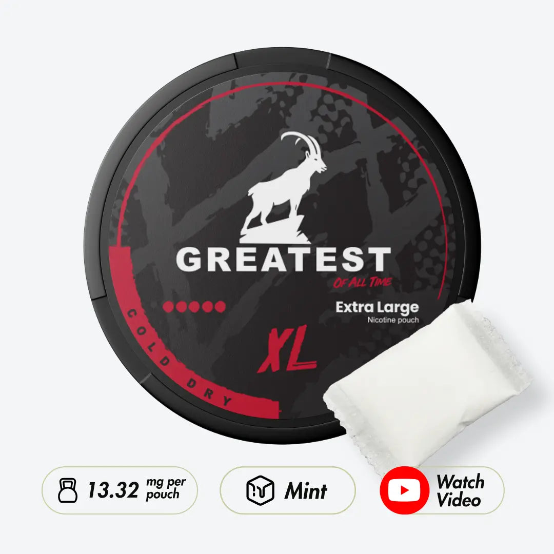 Greatest Cold Dry - XL 16mg - Pouchdaddy