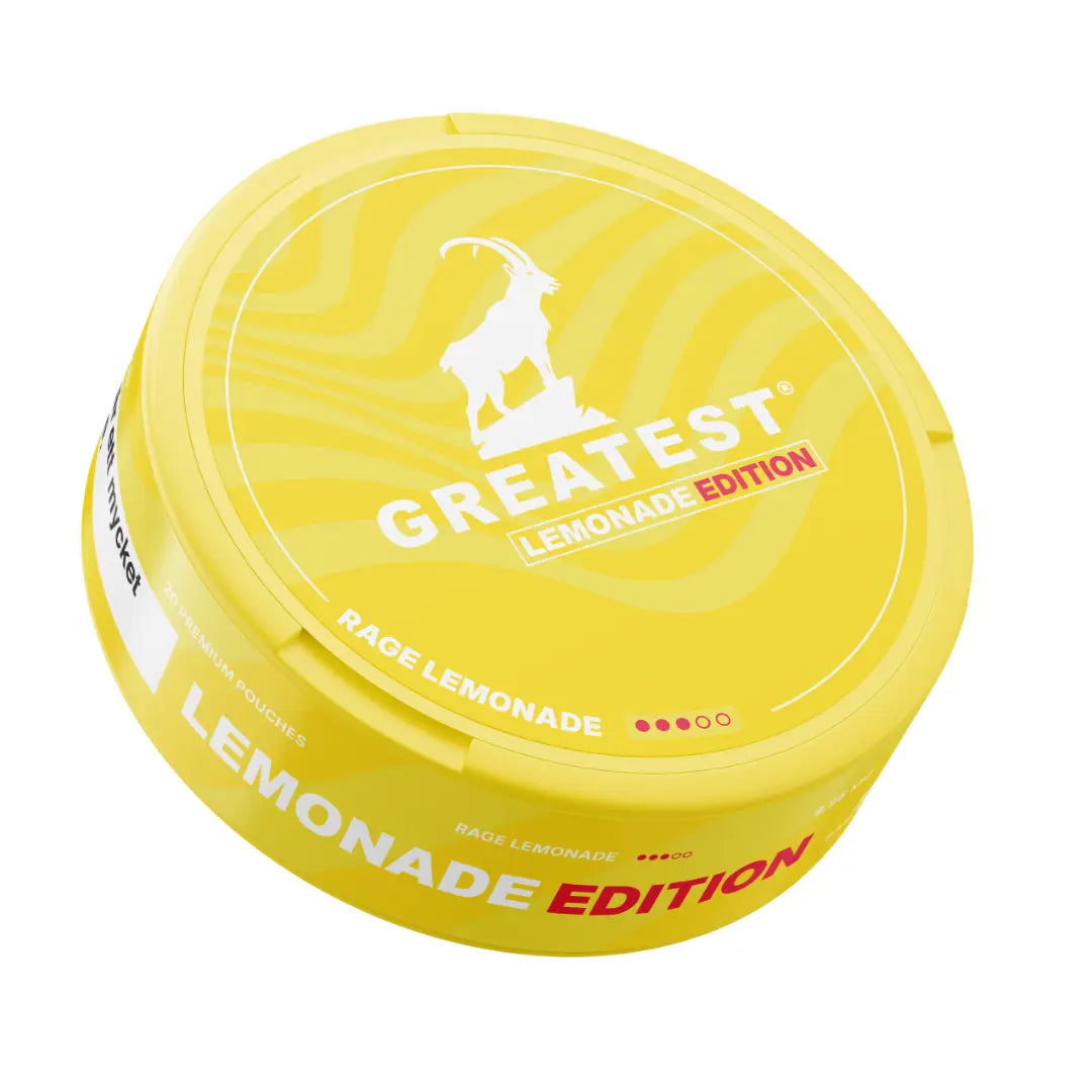 Greatest Rage Lemonade 9,96mg - Pouchdaddy