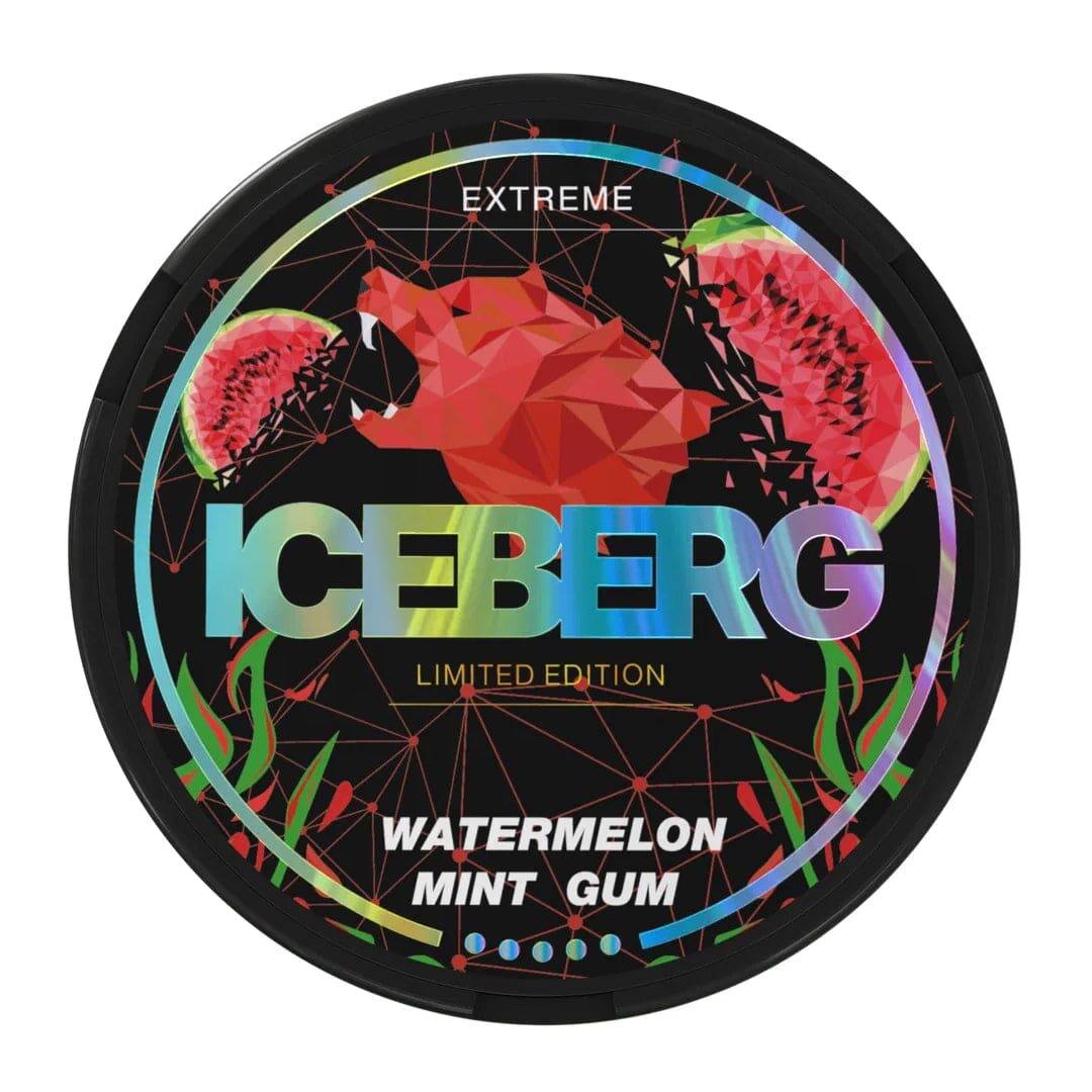 Iceberg Watermelon Mint Gum 50mg