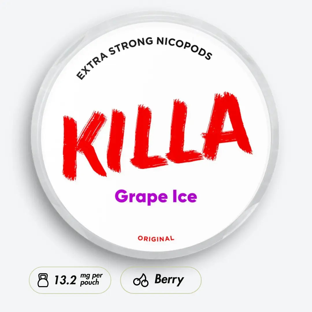 KILLA Grape Ice Slim Extra Strong