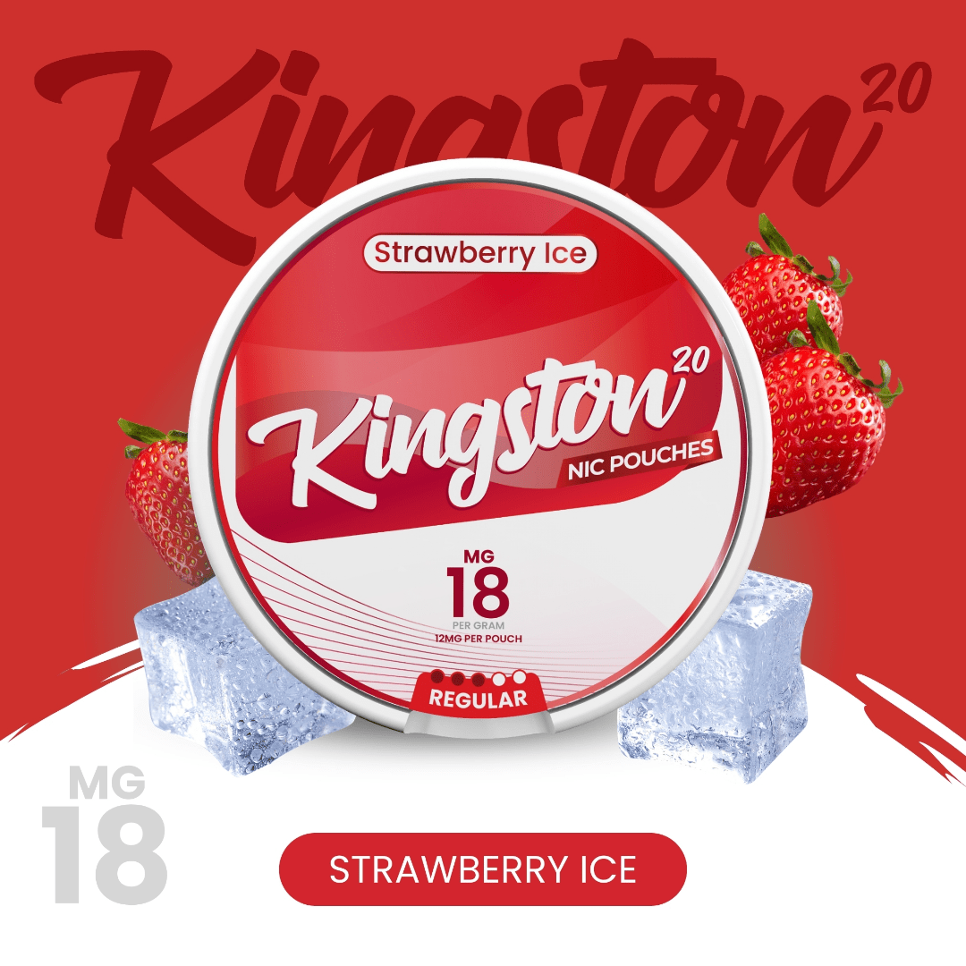 Kingston Strawberry Ice 18mg/g