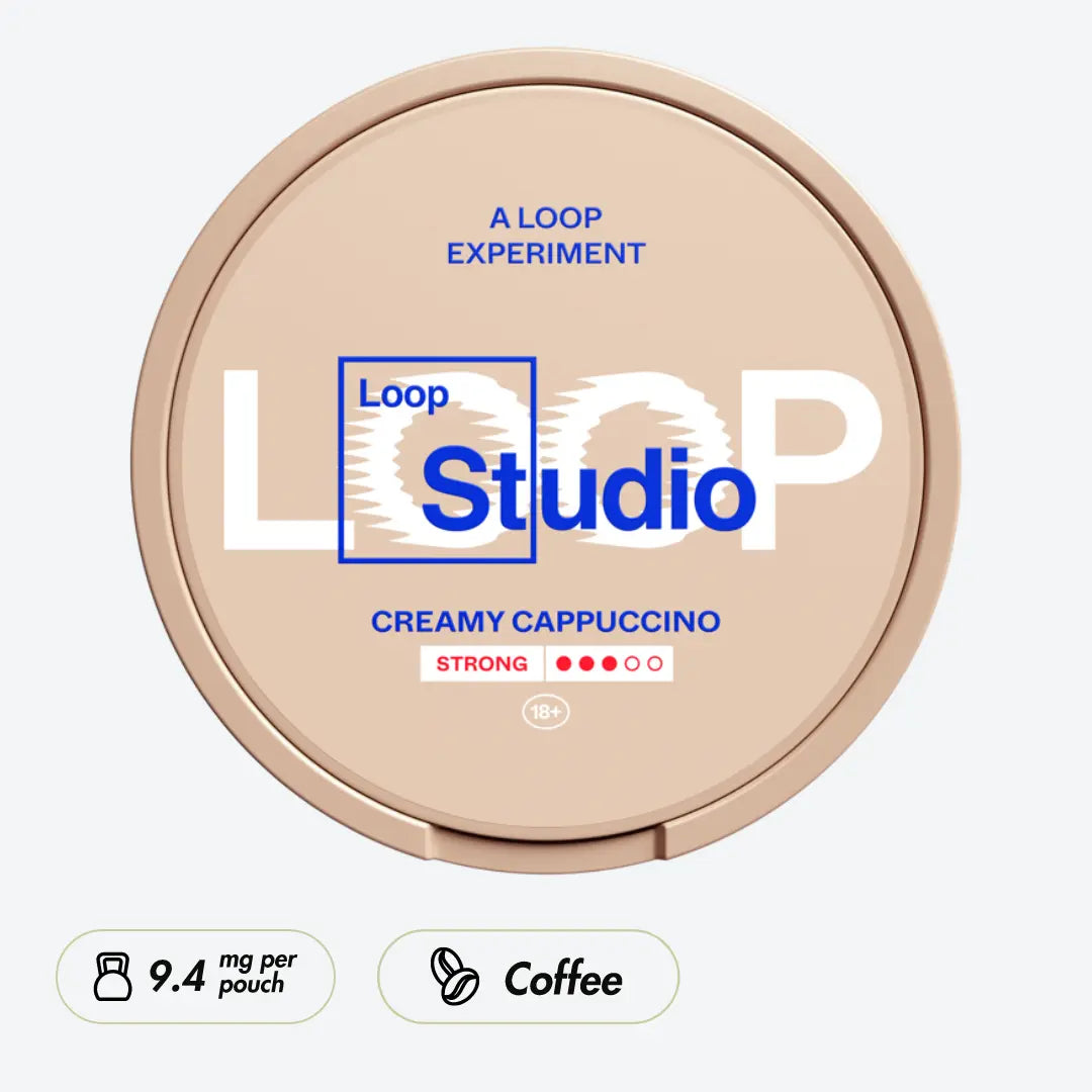 LOOP Creamy Cappuccino Strong - Pouchdaddy