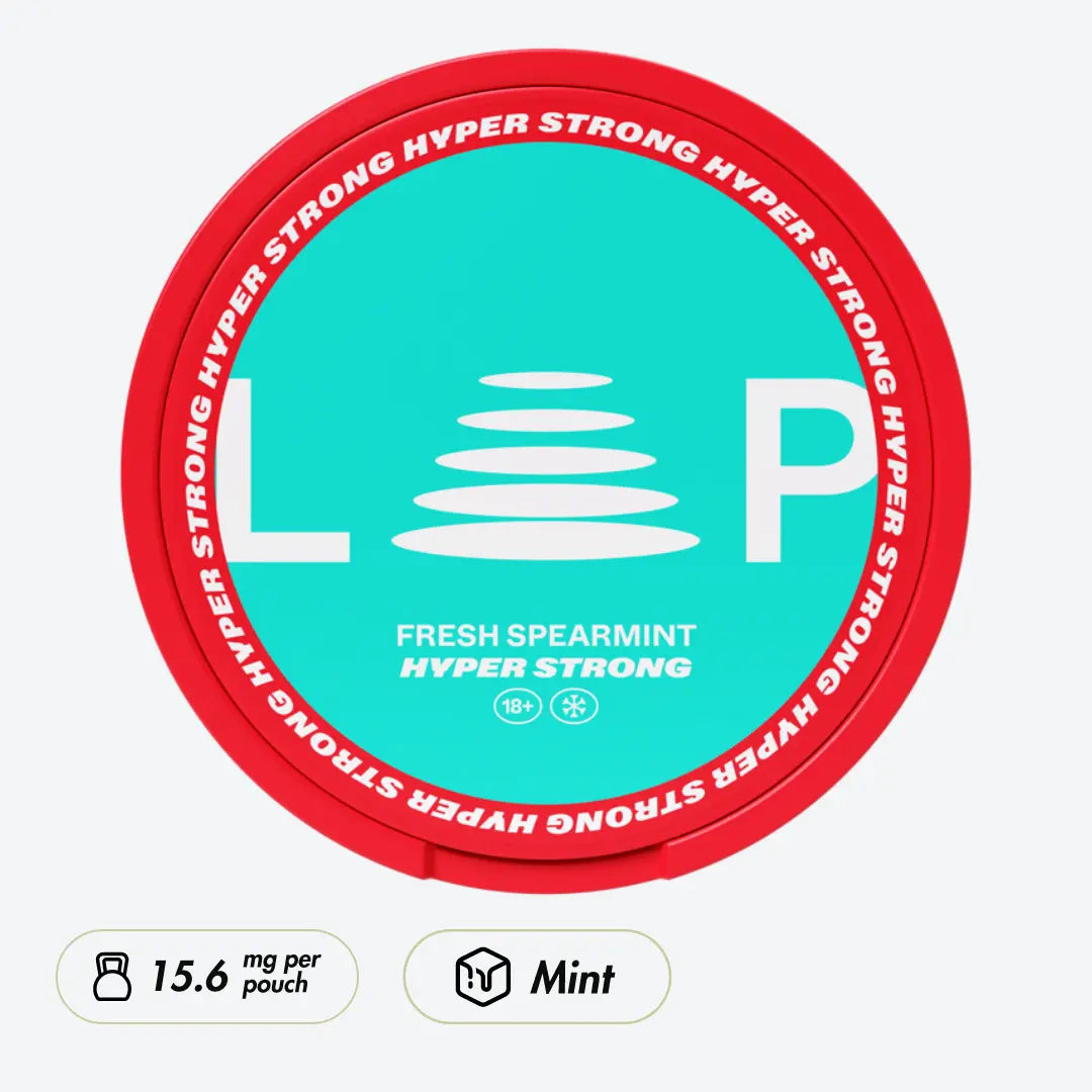 LOOP Fresh Spearmint Hyper Strong - Pouchdaddy