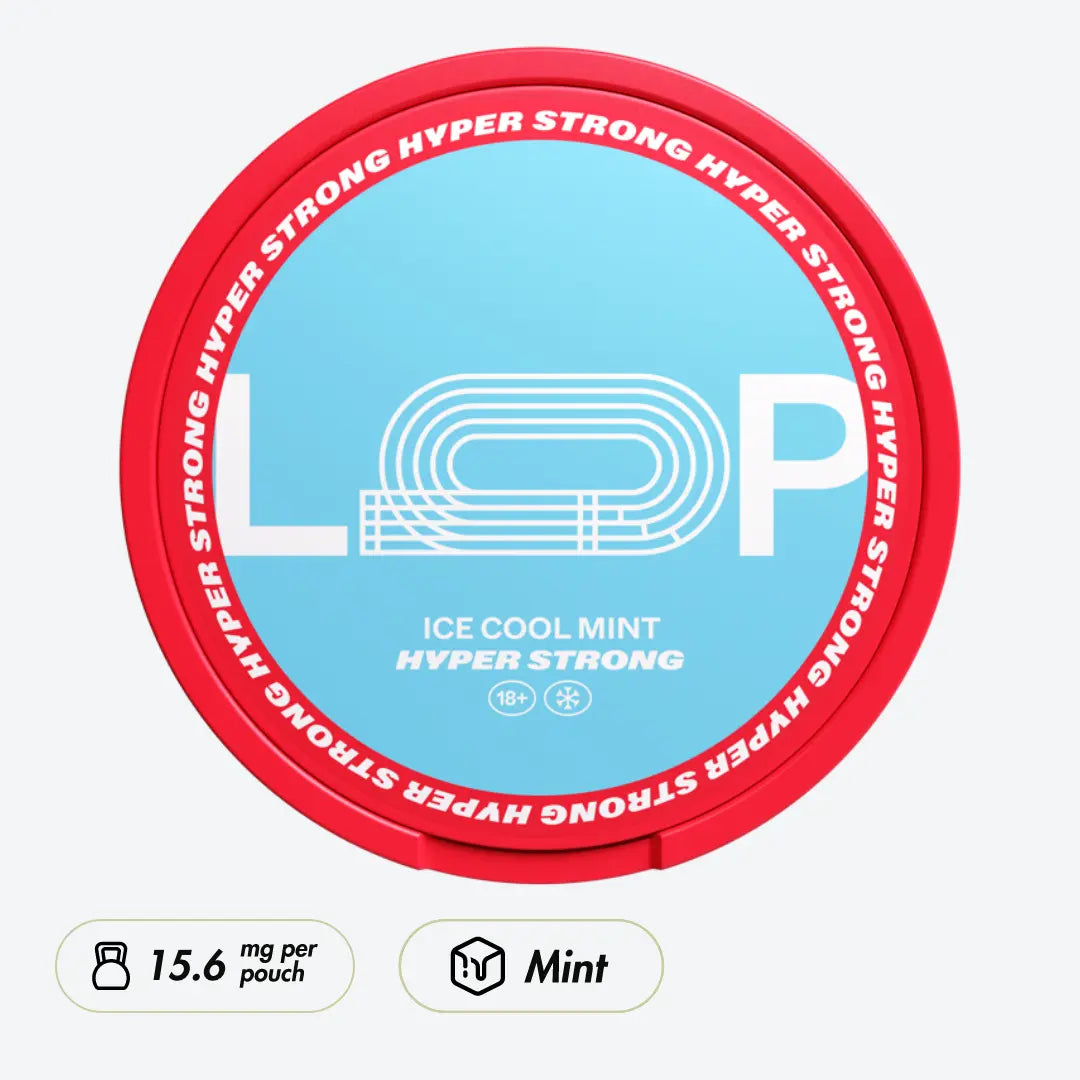 LOOP Ice Cool Mint Hyper Strong - Pouchdaddy