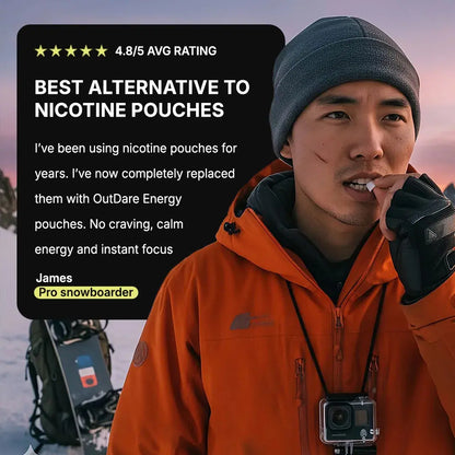 OUTDARE Rad Mint Caffeine Pouches
