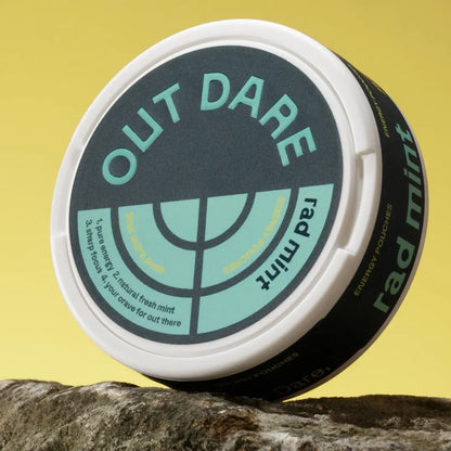 OUTDARE Rad Mint Caffeine Pouches