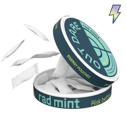 OUTDARE Rad Mint Caffeine Pouches
