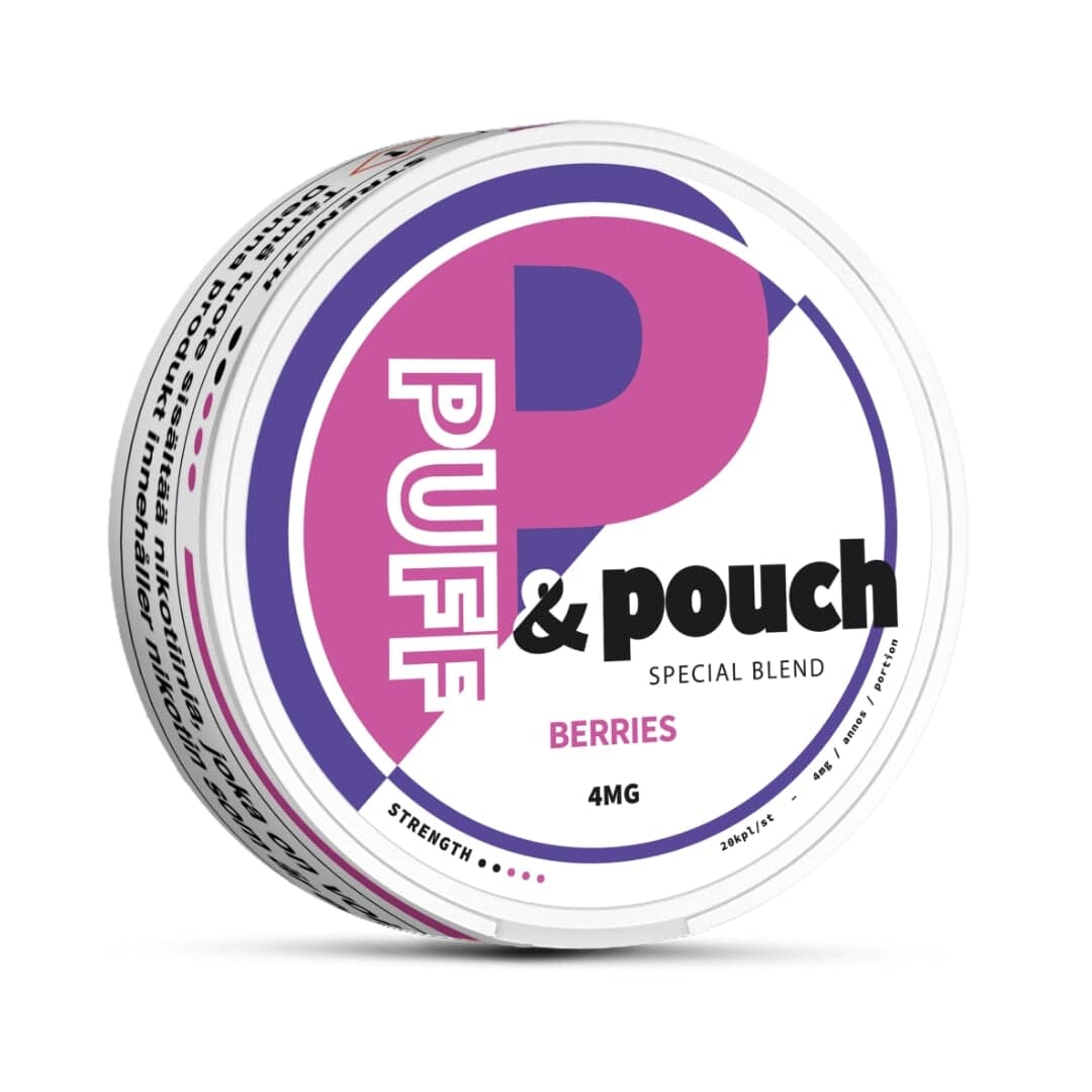 Puff & Pouch Berries 4mg