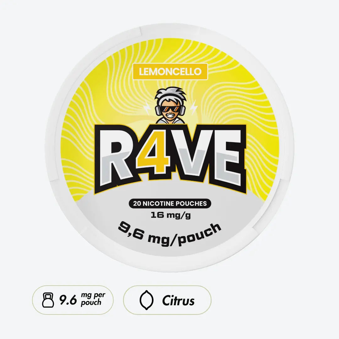 R4VE Lemoncello 16mg - Pouchdaddy