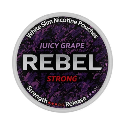 REBEL Juicy Grape Strong - Pouchdaddy
